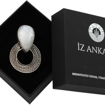 Damla Şeklinde Opal Broş