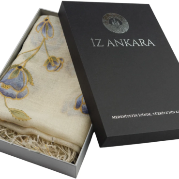 El Boyaması Yumuşak Şal SB1