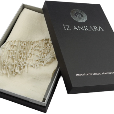 İğne Oyası Saçaklı Sof Dokuma Şal