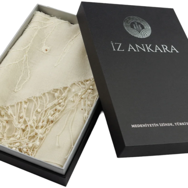 Nakış İşlemeli Sof Dokuma Şal